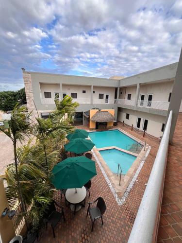 Exterior view, Hotel Puerto Plata in Punto Fijo Exterior view, Hotel Puerto Plata in Punto Fijo