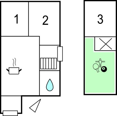 Floor plans, Holiday Home Fegen 1 in Fegen Floor plans, Holiday Home Fegen 1 in Fegen