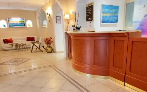Lobby, Hotel Beau Site - Cap d'Antibes in Saramartel Lobby, Hotel Beau Site - Cap d'Antibes in Saramartel