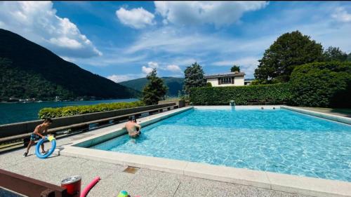 Lugano Lakefront - Private Beach & Pool in Maroggia Lugano Lakefront - Private Beach & Pool in Maroggia
