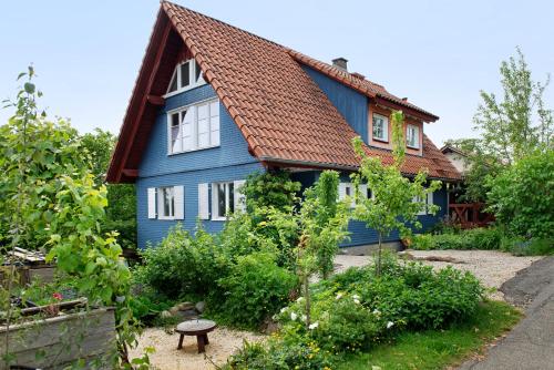A szálláshely kívülről, Das blaue Haus in Pfullendorf A szálláshely kívülről, Das blaue Haus in Pfullendorf