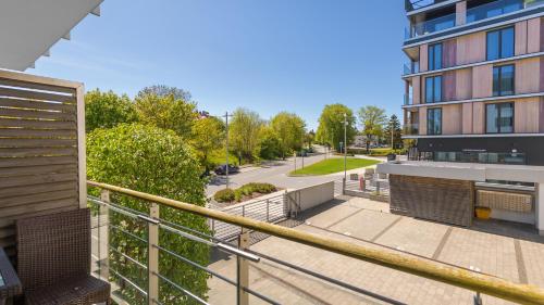 Balkong/terasse, Prywatne apartamenty w obiekcie Gwiazda Morza, Sun & Snow in Wladyslawowo Balkong/terasse, Prywatne apartamenty w obiekcie Gwiazda Morza, Sun & Snow in Wladyslawowo