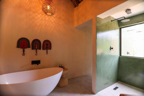 淋浴間, Tomo Safari Lodge in 胡德斯普瑞特 淋浴間, Tomo Safari Lodge in 胡德斯普瑞特