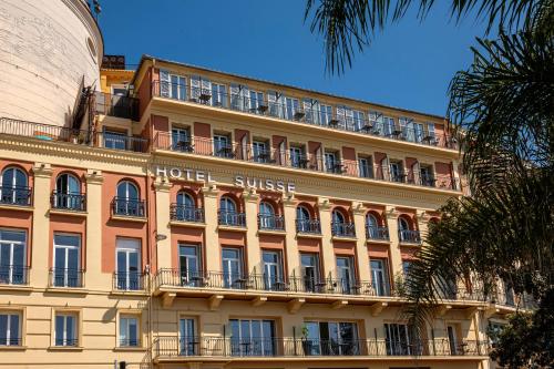 Exterior view, Hotel Suisse near Castel Plage Exterior view, Hotel Suisse near Castel Plage