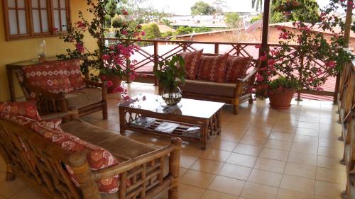Balcony/terrace, Hostal Dona Maria in Pedasi Balcony/terrace, Hostal Dona Maria in Pedasi