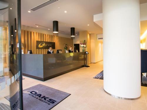 Előcsarnok, Oaks Melbourne on William Suites in Melbourne Előcsarnok, Oaks Melbourne on William Suites in Melbourne