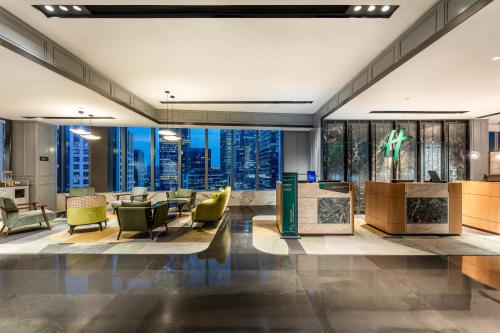 Lobby, Holiday Inn Guangzhou Zhujiang New Town in Tianhe District-Zhujiang New Town Lobby, Holiday Inn Guangzhou Zhujiang New Town in Tianhe District-Zhujiang New Town