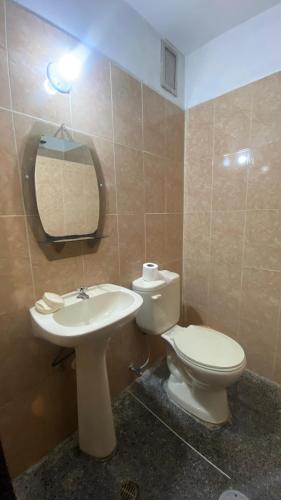 Salle de bain, A pocas cuadras del teleferico in Mérida Salle de bain, A pocas cuadras del teleferico in Mérida