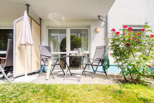 Balcony/terrace, Residenz am Strand Backfisch - Wohnung 5-66 in Zingst Balcony/terrace, Residenz am Strand Backfisch - Wohnung 5-66 in Zingst