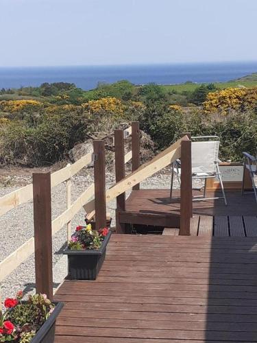Erkély/terasz, Inishowen Oceanview Retreat in Ballinasloe Erkély/terasz, Inishowen Oceanview Retreat in Ballinasloe