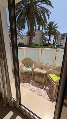 阳台/露台, 达尔埃阿门公寓酒店 (Dar El Amen Appartements) in 马赫迪耶 阳台/露台, 达尔埃阿门公寓酒店 (Dar El Amen Appartements) in 马赫迪耶