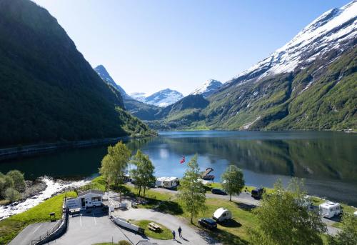 Αίθουσα υποδοχής, Geirangerfjorden Feriesenter in Geiranger Αίθουσα υποδοχής, Geirangerfjorden Feriesenter in Geiranger
