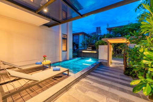 شرفة/ تراس, Ocean sand villa in باي داي بيتش شرفة/ تراس, Ocean sand villa in باي داي بيتش