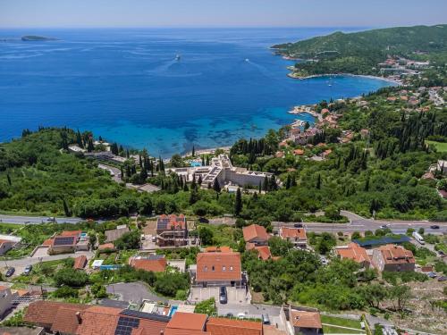 Kilátás, Generous Seaview Apartment For 6 FraNiTo #1 in Zavrelje Kilátás, Generous Seaview Apartment For 6 FraNiTo #1 in Zavrelje