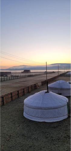 Exterior view, Tsaatan - Mother's Traditional Ger in Hatgal Exterior view, Tsaatan - Mother's Traditional Ger in Hatgal