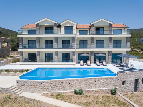 المنظر الخارجي, Veslo Sea Blue Apartments - Lustica in Rt Veslo المنظر الخارجي, Veslo Sea Blue Apartments - Lustica in Rt Veslo