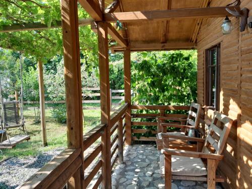 parveke/terassi, Tiny houses Genacvale in Martvili parveke/terassi, Tiny houses Genacvale in Martvili