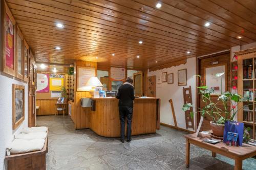 Lobby, Residence Pierre & Vacances Le Peillon in Meribel Lobby, Residence Pierre & Vacances Le Peillon in Meribel