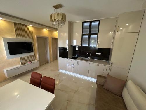 مطبخ, Vista Boka New Luxury Apartment in Kotor in تروجيكا مطبخ, Vista Boka New Luxury Apartment in Kotor in تروجيكا