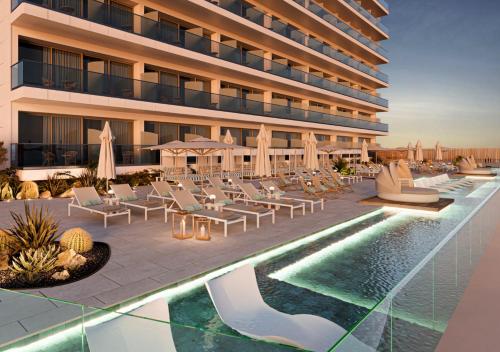 Balcony/terrace, AR Diamante Beach Spa Hotel in Calpe Balcony/terrace, AR Diamante Beach Spa Hotel in Calpe