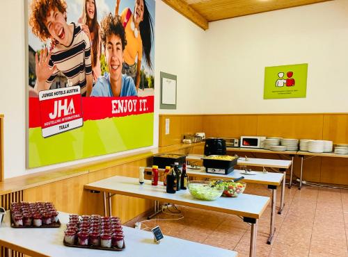 Ételek és italok, Junges Hotel Tulln - NO Jugendherbergswerk in Tulln An Der Donau Ételek és italok, Junges Hotel Tulln - NO Jugendherbergswerk in Tulln An Der Donau