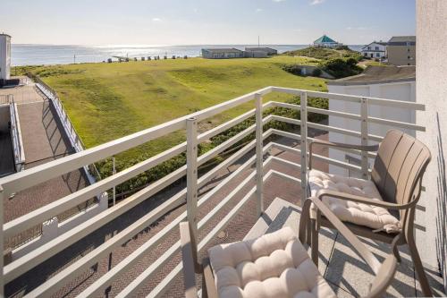 balkon/terras, Hotel Stranddistel in Norderney balkon/terras, Hotel Stranddistel in Norderney