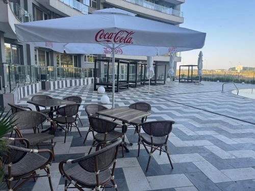 شرفة/ تراس, Allure by the Sea in Primorsko Beachfront شرفة/ تراس, Allure by the Sea in Primorsko Beachfront