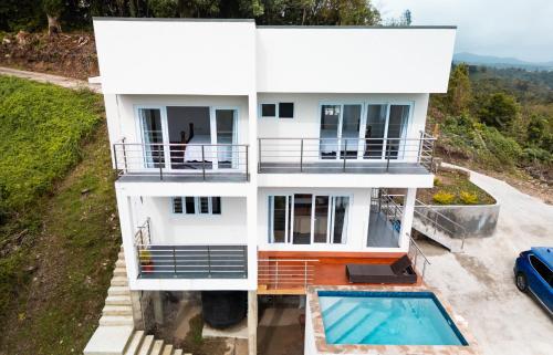 Exterior view, Majestic Dream Villas in Fond Doux Exterior view, Majestic Dream Villas in Fond Doux