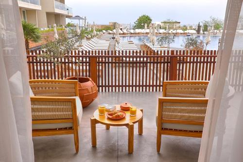 발코니/테라스, WhiteLace Resort in 할랏 발코니/테라스, WhiteLace Resort in 할랏