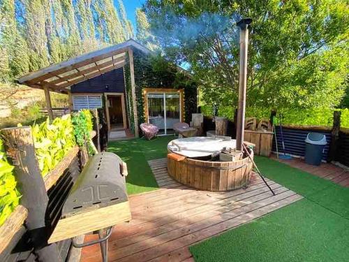 cabaña con tinaja refugio el mirador (cabana con tinaja refugio el mirador) in Puerto Aisen cabaña con tinaja refugio el mirador (cabana con tinaja refugio el mirador) in Puerto Aisen