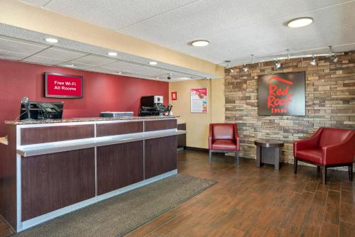 大堂, 西門羅紅屋頂酒店 (Red Roof Inn West Monroe) in 路易斯安那州西門羅 (LA) 大堂, 西門羅紅屋頂酒店 (Red Roof Inn West Monroe) in 路易斯安那州西門羅 (LA)