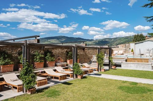 Balkong/terasse, Monastero di Cortona Hotel & Spa in Cortona Balkong/terasse, Monastero di Cortona Hotel & Spa in Cortona