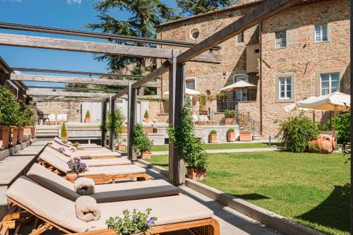 Balkong/terasse, Monastero di Cortona Hotel & Spa in Cortona Balkong/terasse, Monastero di Cortona Hotel & Spa in Cortona