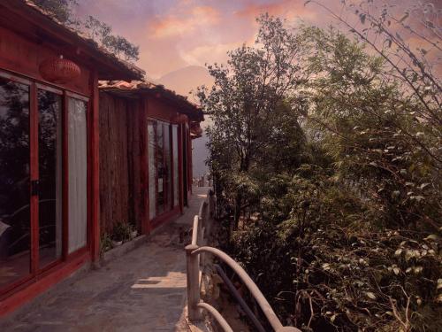 beranda/teres, Heaven Gate Hotel O Quy Ho in Lai Chau beranda/teres, Heaven Gate Hotel O Quy Ho in Lai Chau