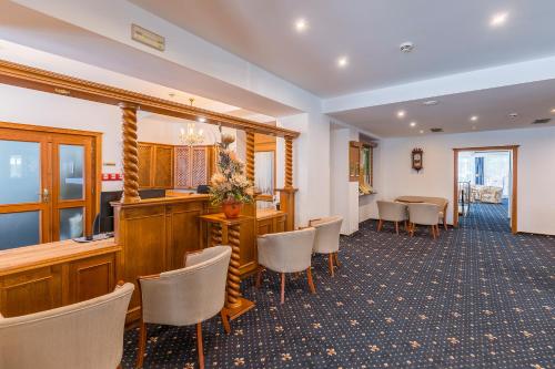Előcsarnok, Hotel Bajkal in Frantiskovy Lazne városközpont Előcsarnok, Hotel Bajkal in Frantiskovy Lazne városközpont