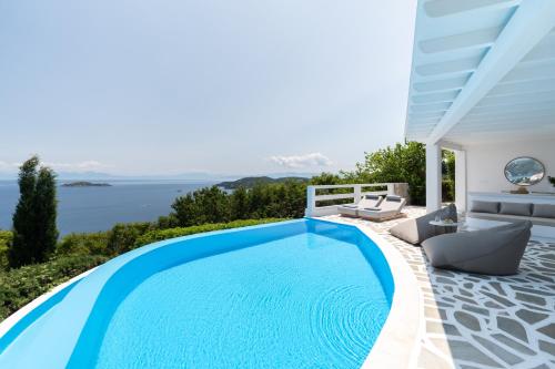Erkély/terasz, Oniro Skiathos in Vassilias - Ftelia Erkély/terasz, Oniro Skiathos in Vassilias - Ftelia