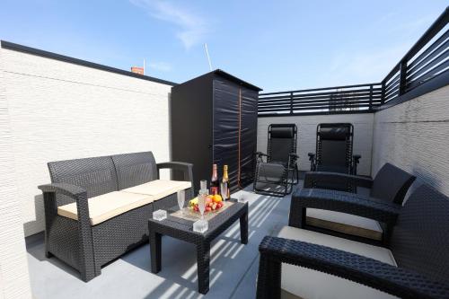 Balcony/terrace, Drive & Sauna Stay 名古屋大曽根の宿 by NOAH HOTELS in Daiko Balcony/terrace, Drive & Sauna Stay 名古屋大曽根の宿 by NOAH HOTELS in Daiko