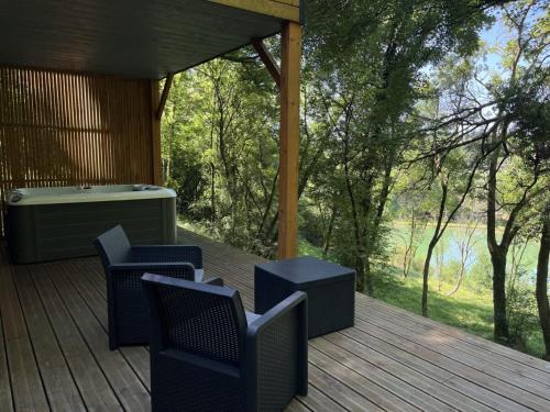 Instalaciones, Les Cabanes du Lac - SPA - Petit Déjeuné - Cabane du frêne & Cabane du chêne Premium (Les Cabanes du Lac - SPA - Petit Dejeune - Cabane du frene & Cabane du chene Premium) in Lourdes City Center Instalaciones, Les Cabanes du Lac - SPA - Petit Déjeuné - Cabane du frêne & Cabane du chêne Premium (Les Cabanes du Lac - SPA - Petit Dejeune - Cabane du frene & Cabane du chene Premium) in Lourdes City Center