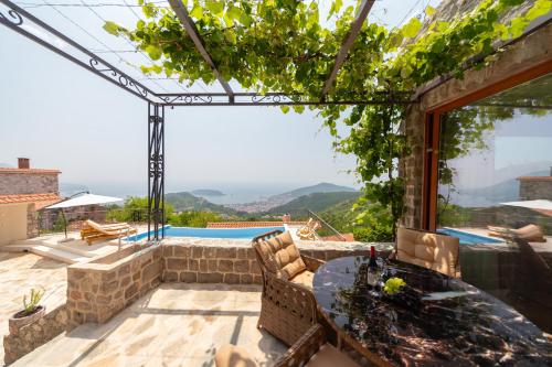 Kilátás, Villa Jana Lapčići (Villa Jana Lapcici) in Lapcici Kilátás, Villa Jana Lapčići (Villa Jana Lapcici) in Lapcici