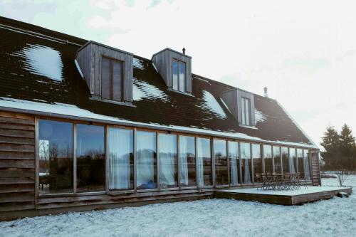 A szálláshely kívülről, Architect-Designed House With Views In Uckermark in Gerswalde OT Herrenstein A szálláshely kívülről, Architect-Designed House With Views In Uckermark in Gerswalde OT Herrenstein