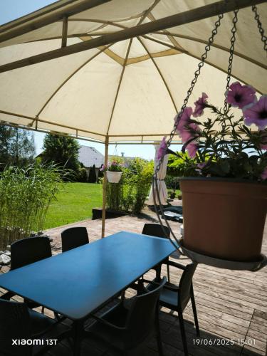 Balcony/terrace, Domaine Les Trois Biches in Thorens-Glieres Balcony/terrace, Domaine Les Trois Biches in Thorens-Glieres
