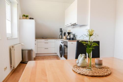 المرافق, Ferienwohnung Rhader Wiesen in دورستين المرافق, Ferienwohnung Rhader Wiesen in دورستين