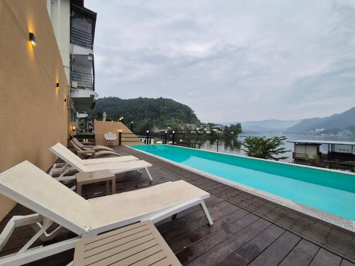 Swimming pool, Interlaken Stay in Cheongpyeong-myeon Swimming pool, Interlaken Stay in Cheongpyeong-myeon