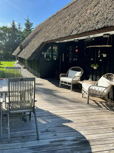 A szálláshely kívülről, Thatched Roof House Near Boeslum Beach in Holme A szálláshely kívülről, Thatched Roof House Near Boeslum Beach in Holme