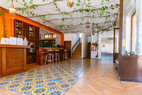 Lobi, Hotel La Estacion in San Miguel De Allende Lobi, Hotel La Estacion in San Miguel De Allende