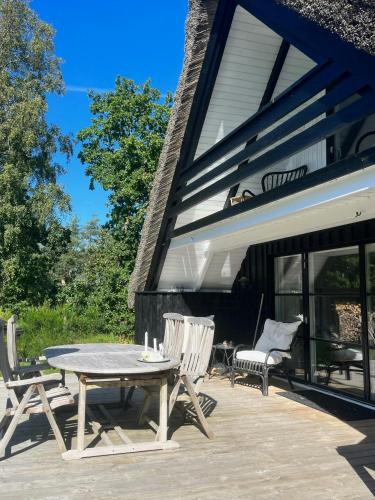 A szálláshely kívülről, Thatched Roof House Near Boeslum Beach in Holme A szálláshely kívülről, Thatched Roof House Near Boeslum Beach in Holme