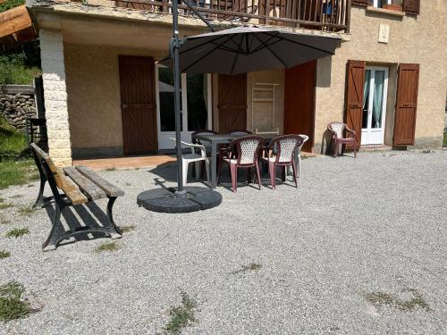 Bas de chalet plein pied in Villars-Colmars Bas de chalet plein pied in Villars-Colmars