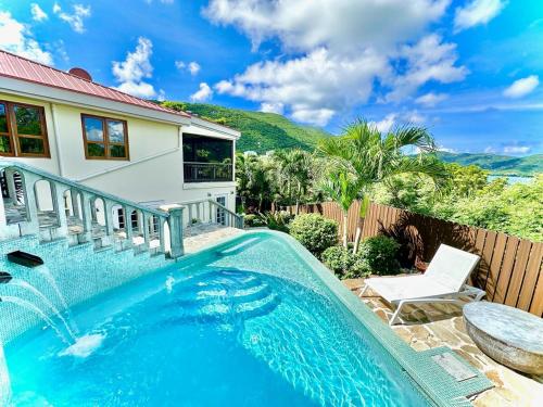 Waterfall Pool Villa with Private Mini Golf Course in Central Waterfall Pool Villa with Private Mini Golf Course in Central
