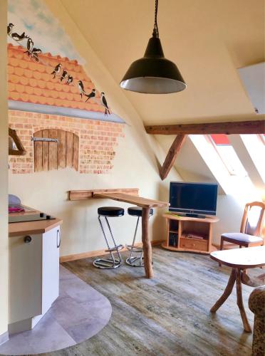 Létesítmények, Schwalbenwohnung in Gommern Létesítmények, Schwalbenwohnung in Gommern