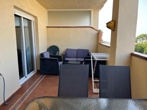 Erkély/terasz, Paraiso de Riviera 2 bedrooms apartment - Riviera del sol - Mijas Costa in Riviera Sol Erkély/terasz, Paraiso de Riviera 2 bedrooms apartment - Riviera del sol - Mijas Costa in Riviera Sol